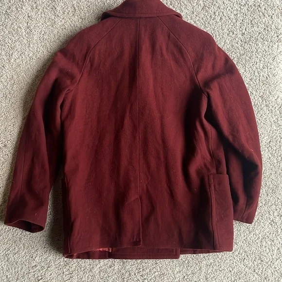 A.P.C. 100% Wool Double Breasted Coat Jacket - Picture 2 of 4